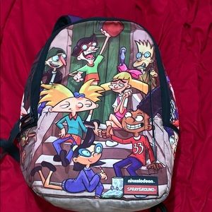 Sprayground hey arnold tv show backpack